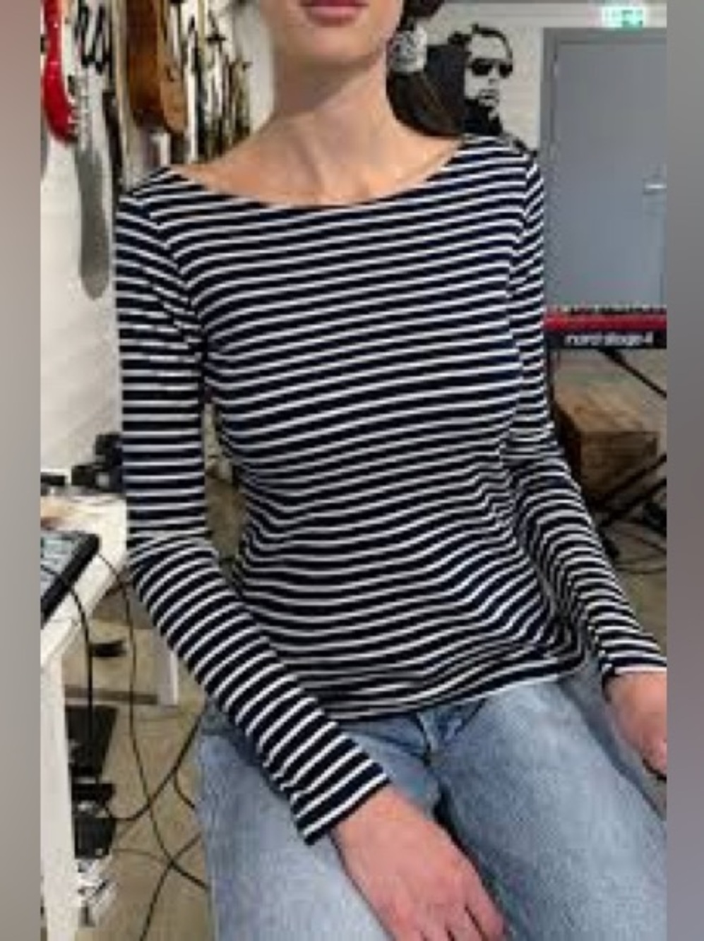 BRANDY MELVILLE CATALINA STRIPED TOP